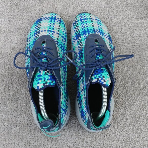 Nike Air Footscape Desert Mens Size 8 Basketball Shoes Blue Sneakers 652822-400 - Picture 8 of 10